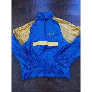 Vintage Converse Blue/Yellow Windbreaker Mens Size XL